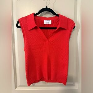 🥀 CLASSY 🥀 Old Navy Women's Vibrant Red Tank Top